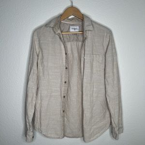 100% cotton button up shirt
